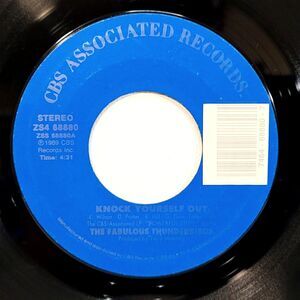 Fabulous Thunderbirds “Knock Yourself Out / Emergency” 45 RPM 1988